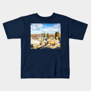 Westward Ho, Beach, Devon, England Kids T-Shirt